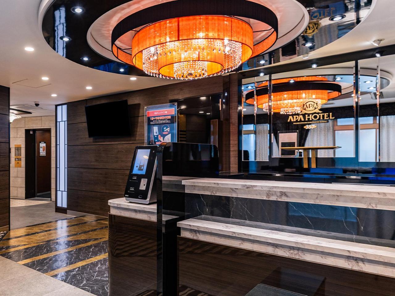Apa Hotel Nambaminami Daikokucho Ekimae Oszaka Kültér fotó