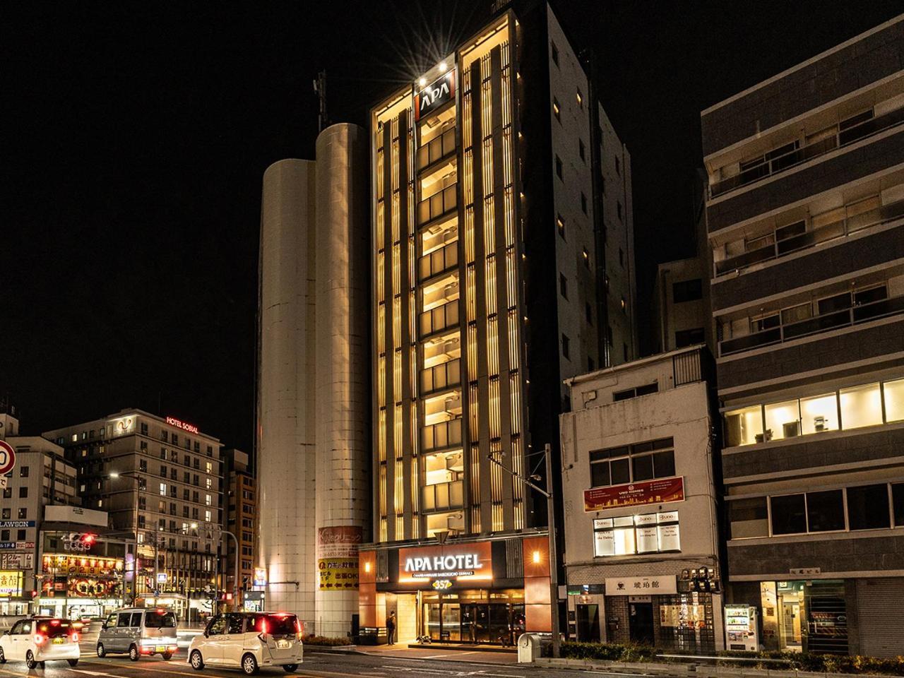 Apa Hotel Nambaminami Daikokucho Ekimae Oszaka Kültér fotó