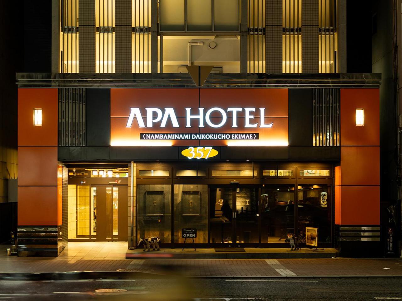 Apa Hotel Nambaminami Daikokucho Ekimae Oszaka Kültér fotó